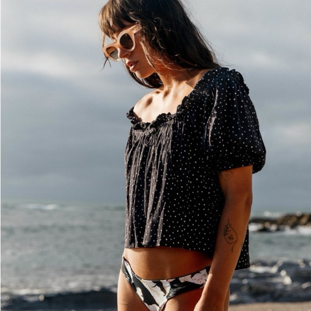 BILLABONG | Sunny Skies Polkadot Short Sleeve Top